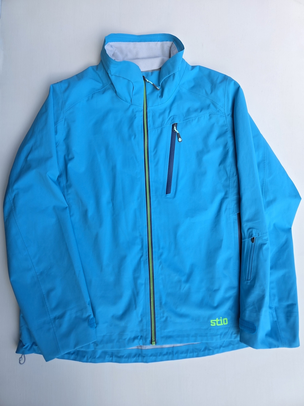 Stio Environ Womens Blue Ski Jacket PeakProof 3L Waterproof Size-XXL No Hood